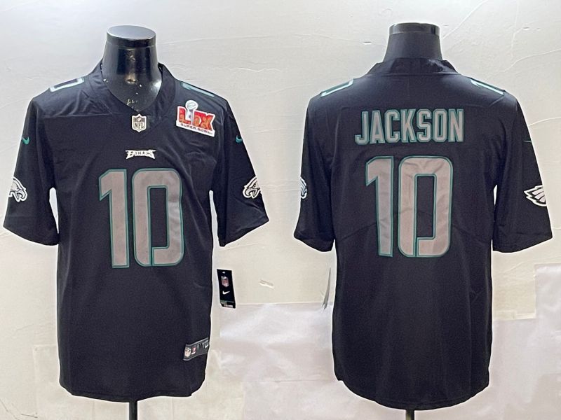 Men Philadelphia Eagles #10 Jackson 2025 Nike Fashion Impact Black Limited NFL Jersey style 2->philadelphia eagles->NFL Jersey
